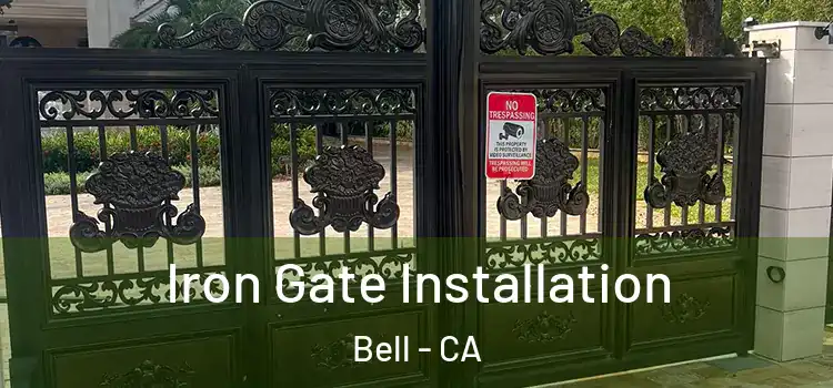 Iron Gate Installation Bell - CA