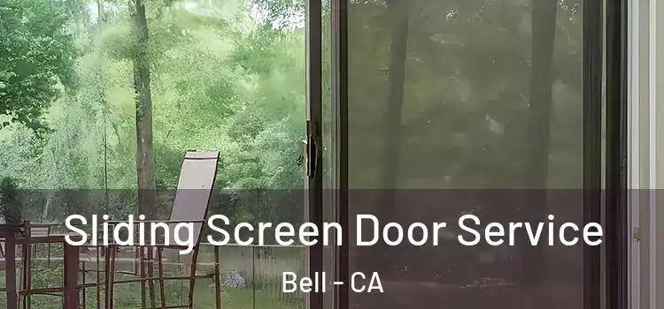 Sliding Screen Door Service Bell - CA